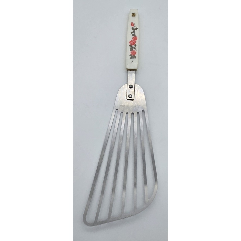 W Mark Stainless Steel Slotted Spatula Turner Silver Kitchen Cooking‎ Utensil